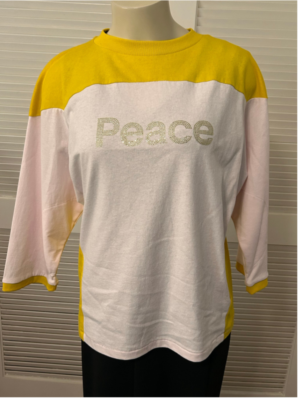 Zadig & Voltaire Peace Pullover Sweatshirt Organic Cotton M NWT